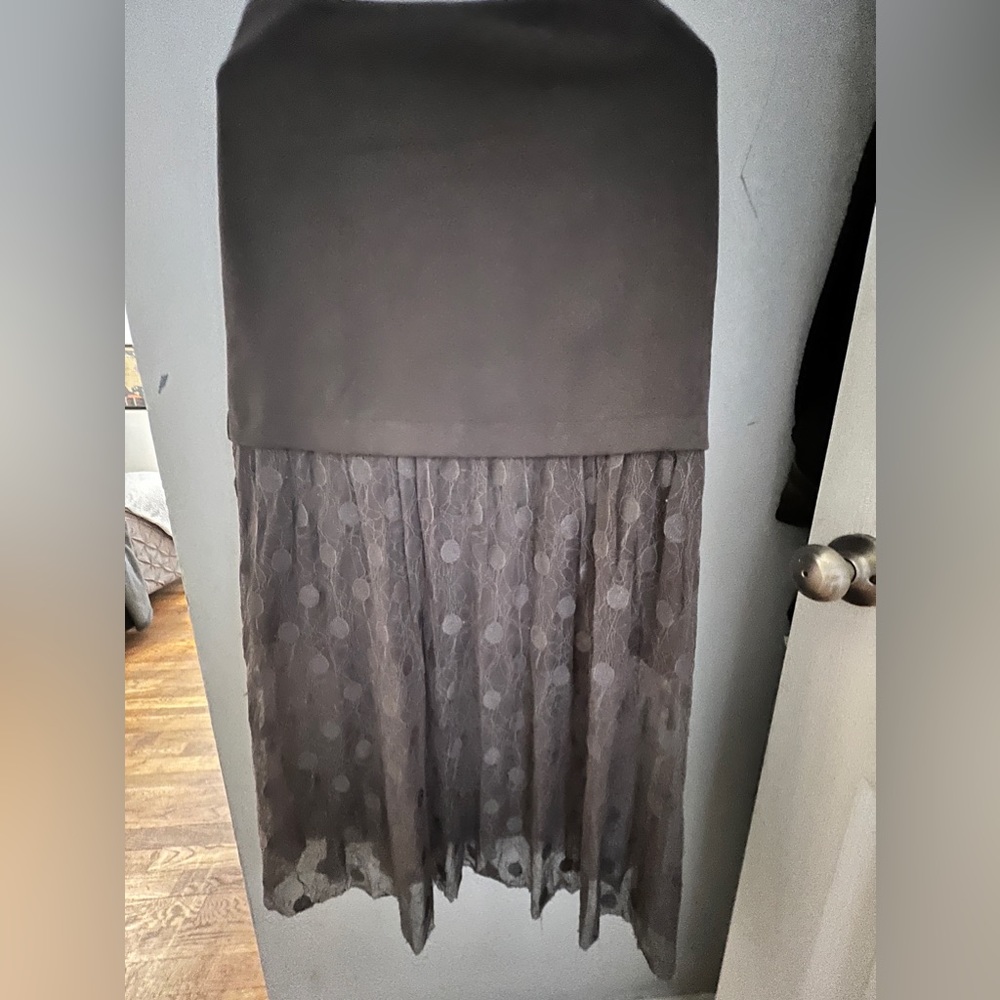 Gray Maxi skirt